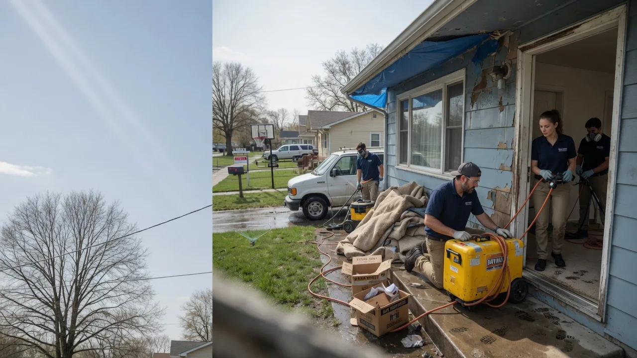Basement Flood Cleanup in Georgetown, MA near me